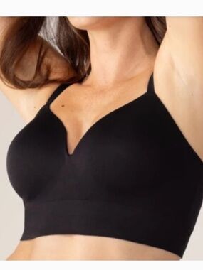 Shapermint Truekind® Supportive Comfort Wireless Shaping Sz XL Black